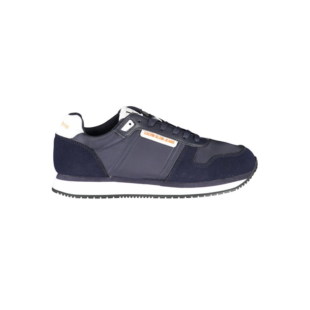 Calvin Klein – Blauer Polyester-Sneaker