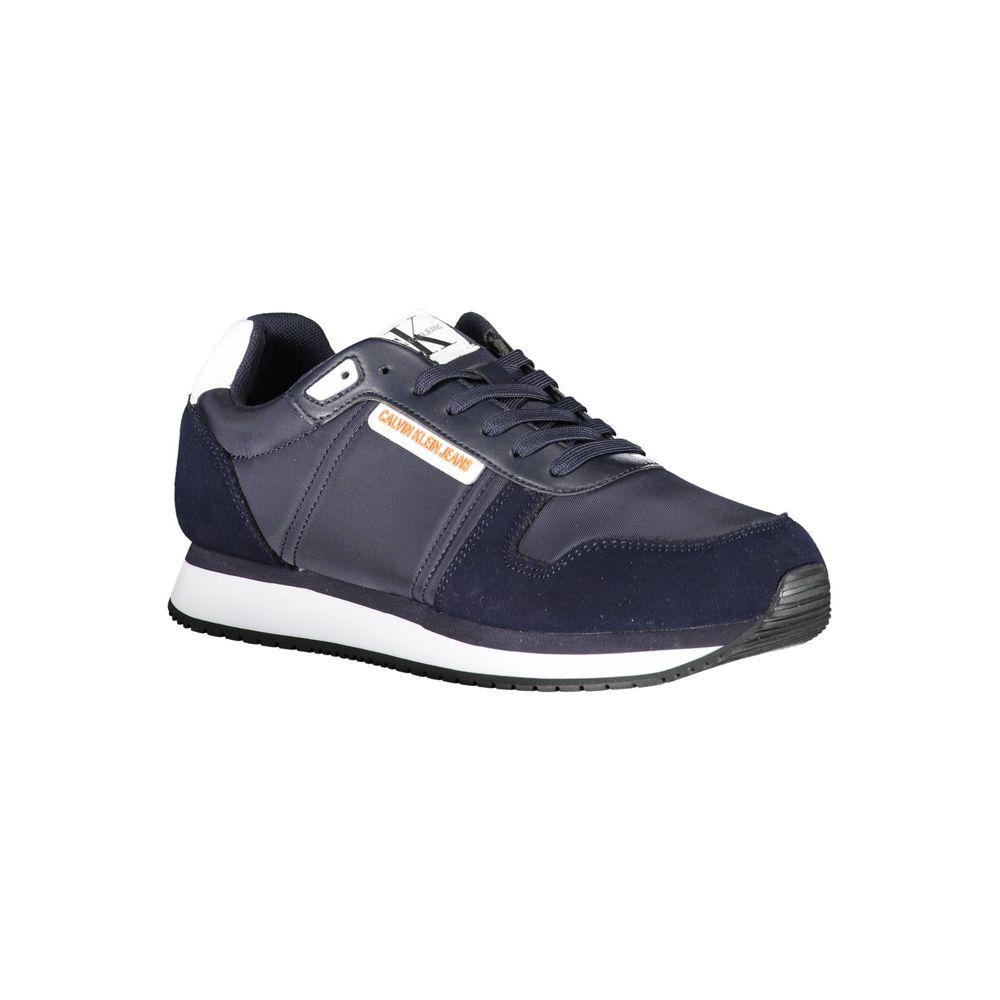 Calvin Klein – Blauer Polyester-Sneaker