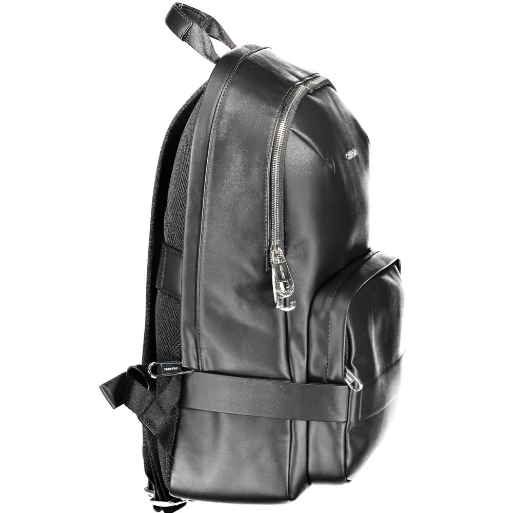 Calvin Klein – Schwarzer Polyester-Rucksack
