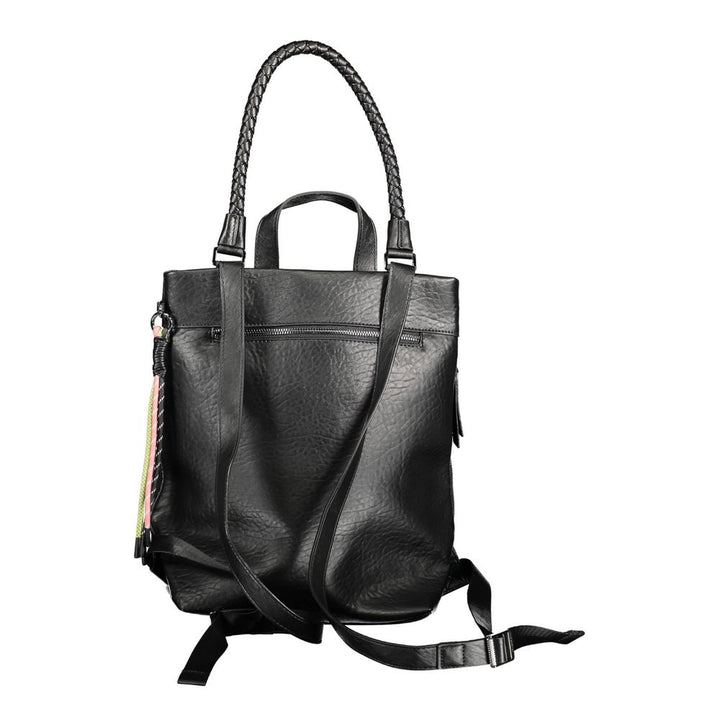 Desigual Black Polyethylene Backpack