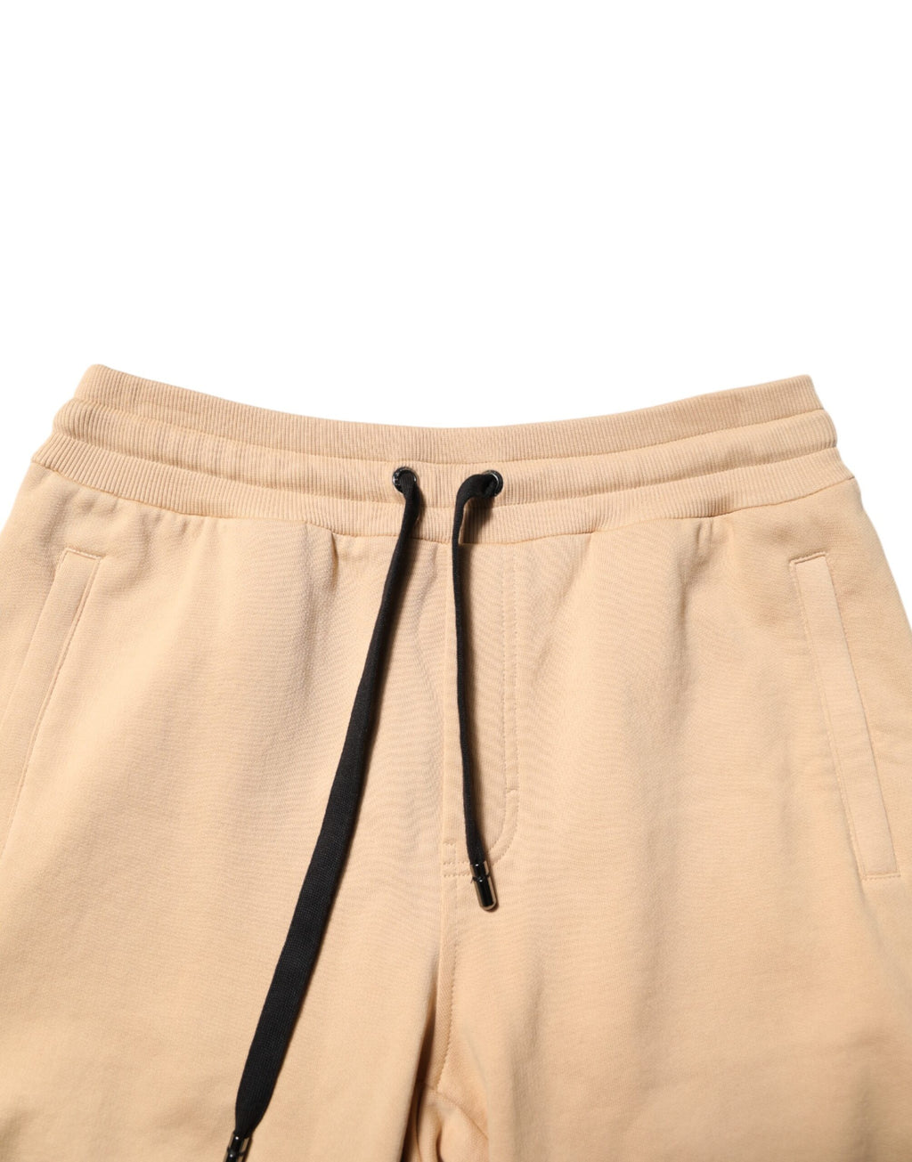Dolce &amp; Gabbana Gelbe Baumwolle Herren Bermuda Sweatshorts Shorts