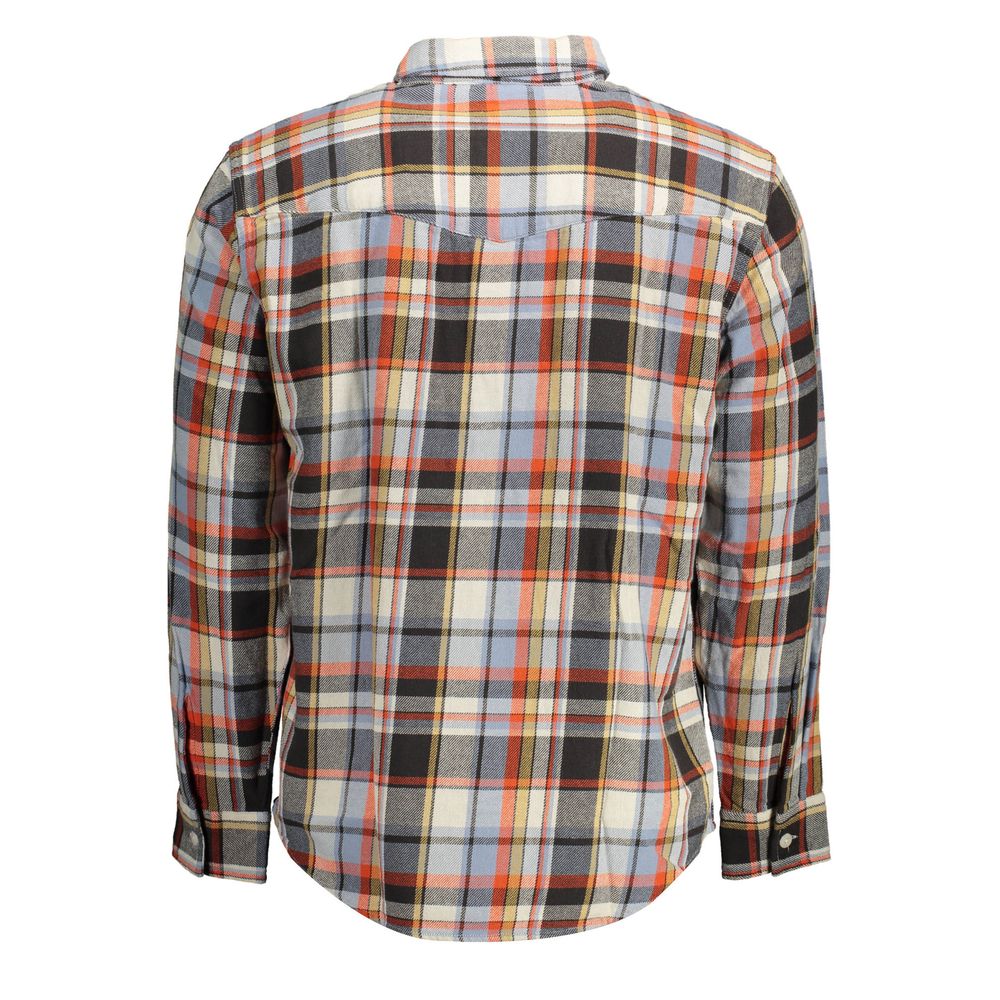 Levi's – Blaues Baumwollhemd