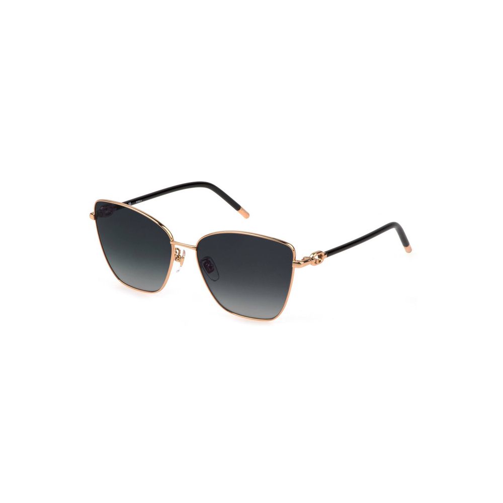 Furla Sonnenbrille aus goldenem Metall