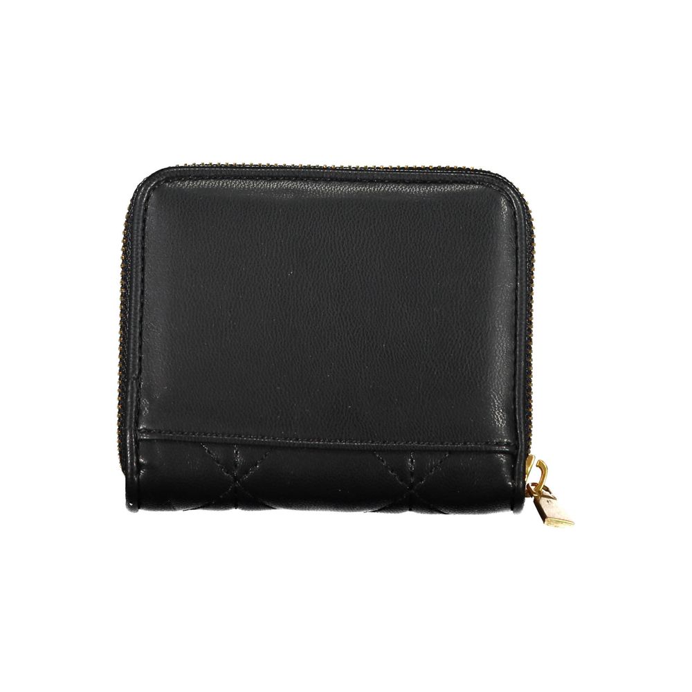 Guess Jeans – Schwarze Polyethylen-Geldbörse