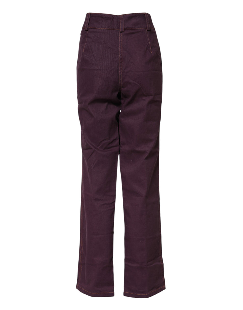 BENCIVENGA Lila hoch taillierte Karottenhose