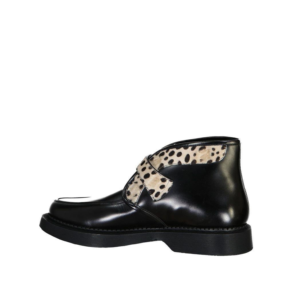 Saint Laurent Leather Creeper Boots - MEN SHOES - SAINT LAURENT - Tluxy New