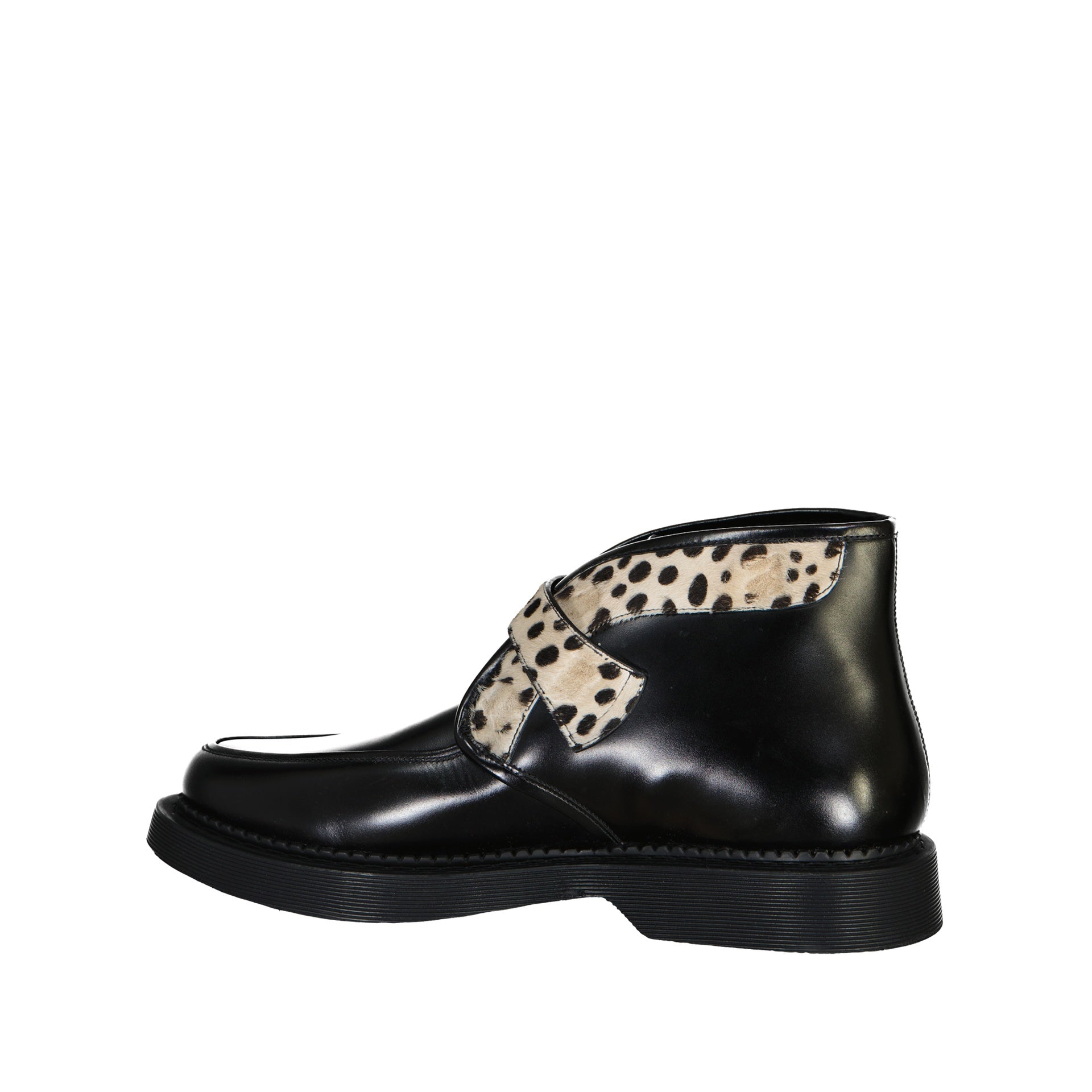 Saint Laurent Leather Creeper Boots - MEN SHOES - SAINT LAURENT - Tluxy New