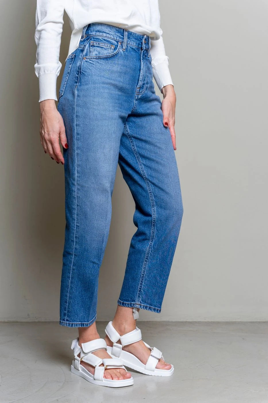 Don The Fuller Denim Jeans Blue Woman