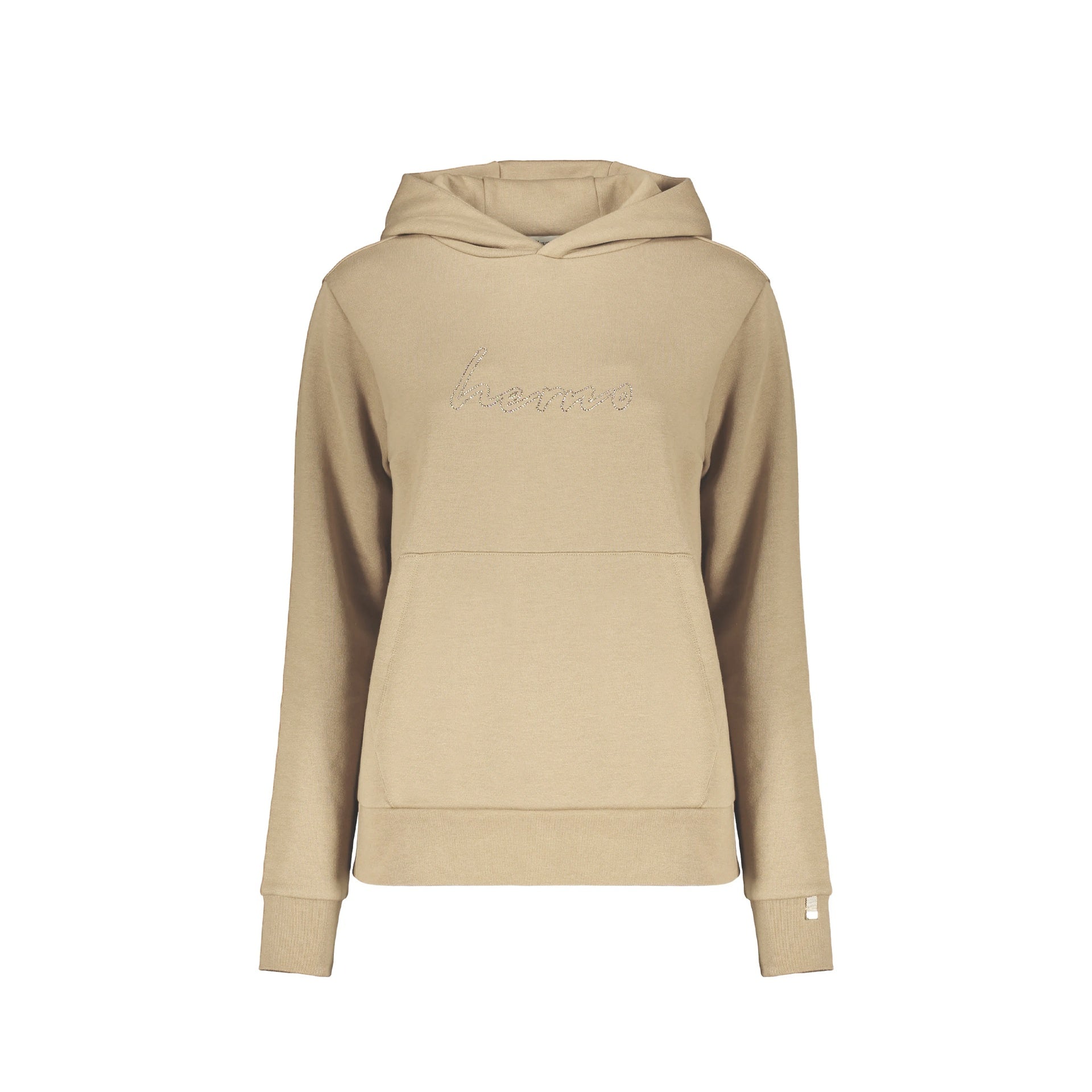 Herno logo-detail hoodie