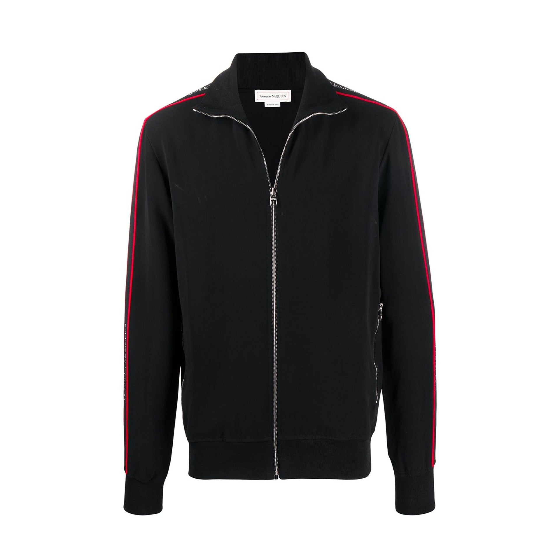 Alexander McQueen Logo Zipped Sweatshirt – Siebentaschen