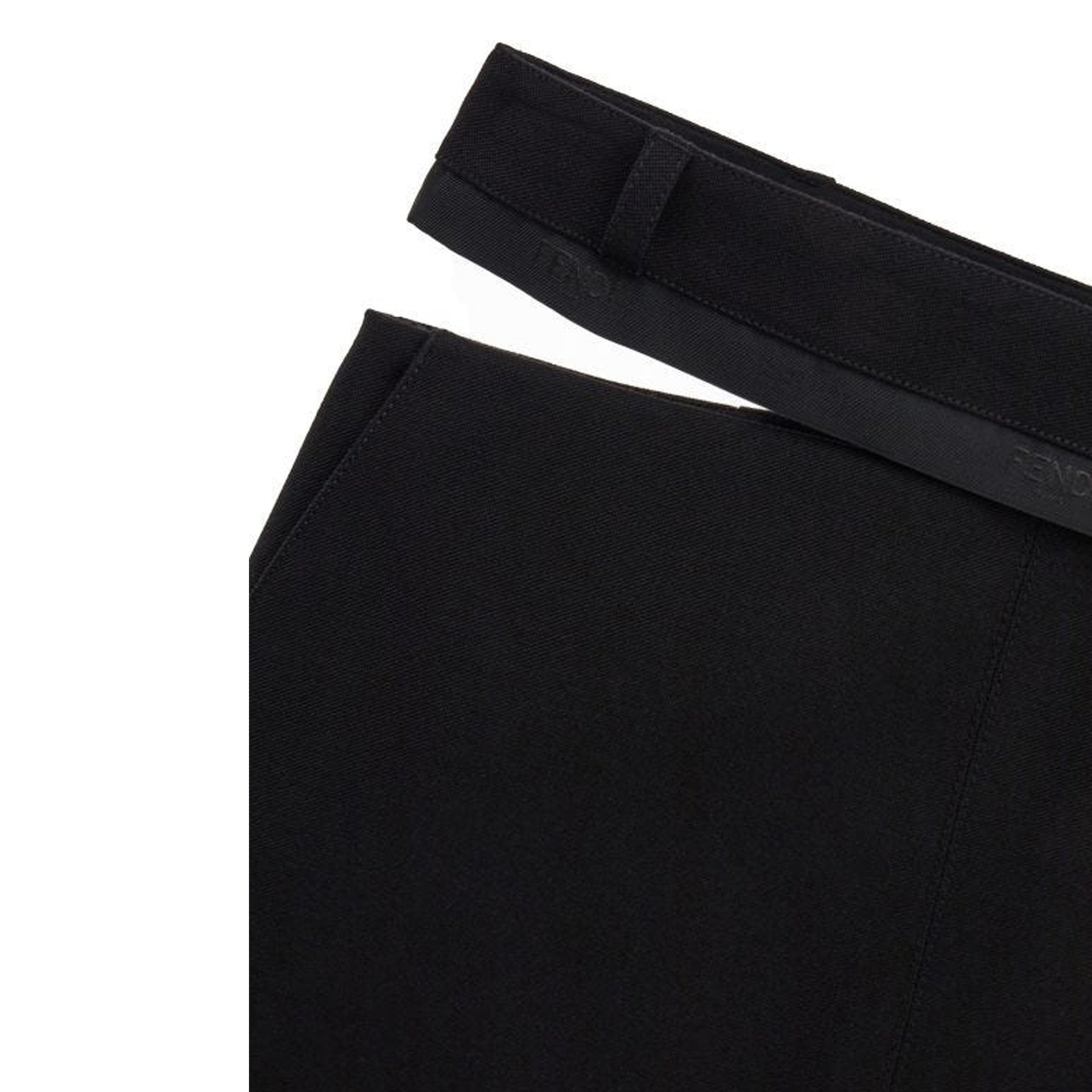 Fendi Virgin Wool Grain De Poud Skirt – Siebentaschen