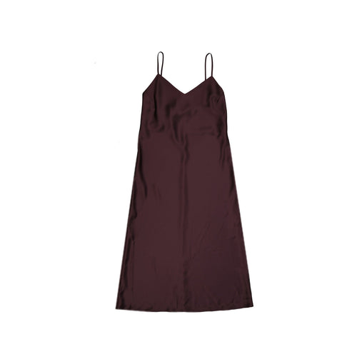 Blanca Vita Acacia Satin Slip Midi Dress – Siebentaschen
