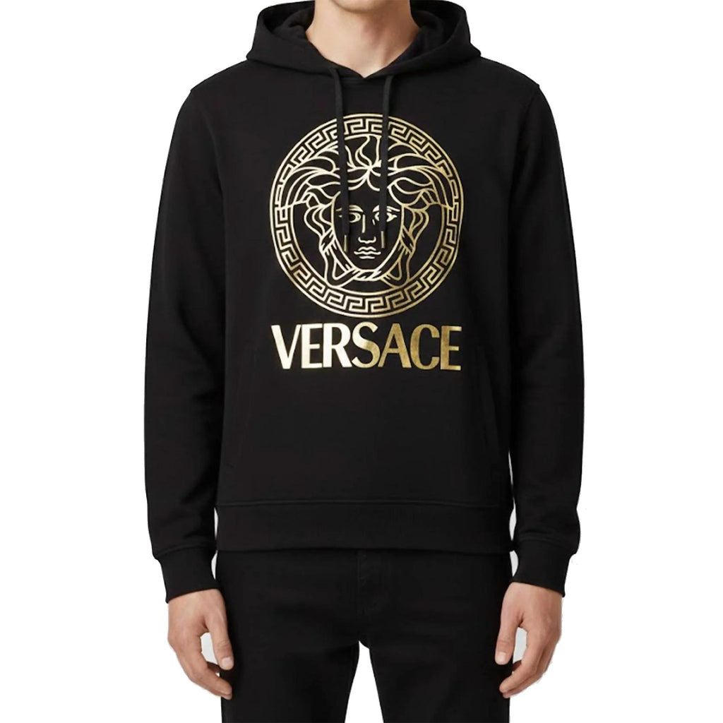 Versace Gold Medusa Logo Hoodie