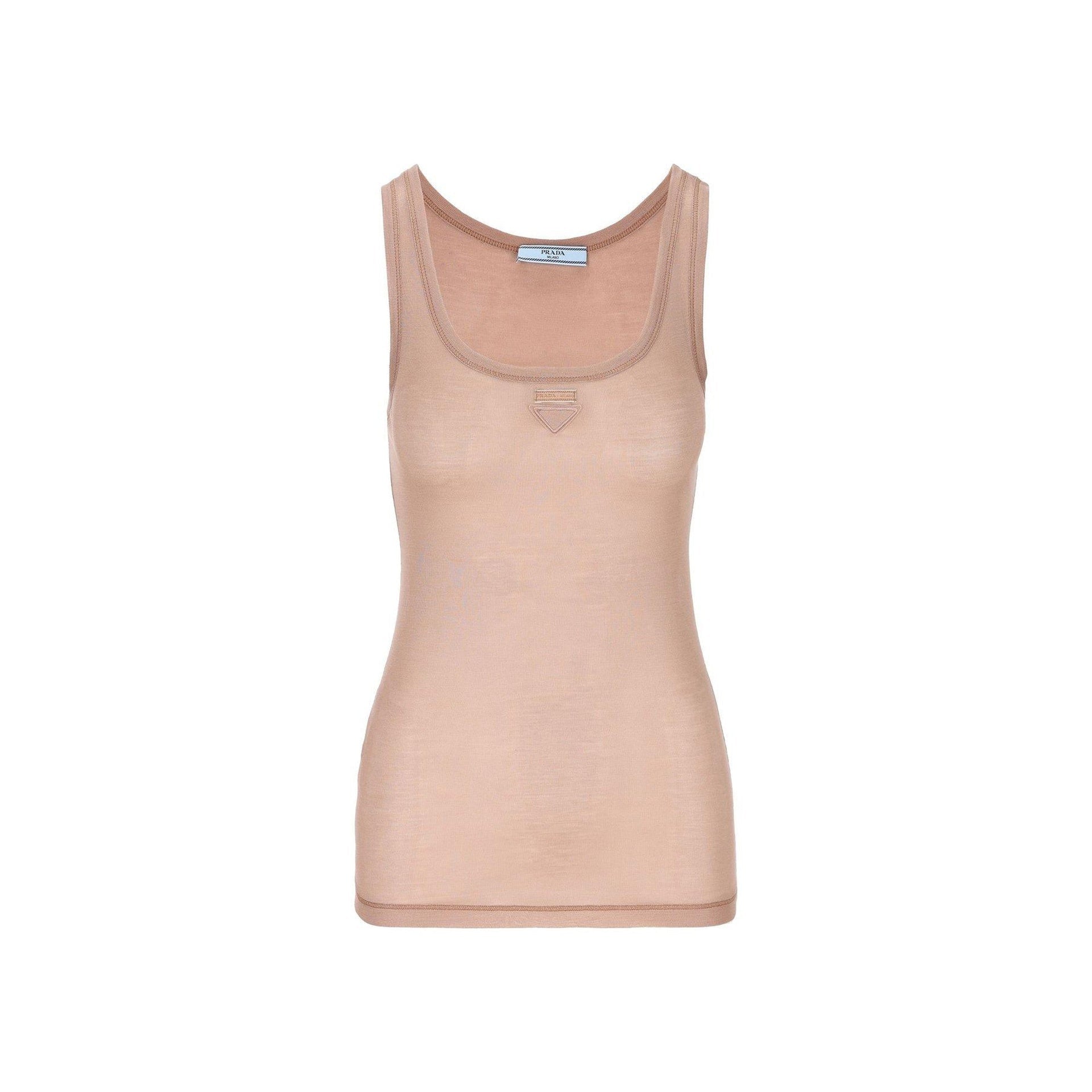 Prada Sleeveless Logo Top – Siebentaschen