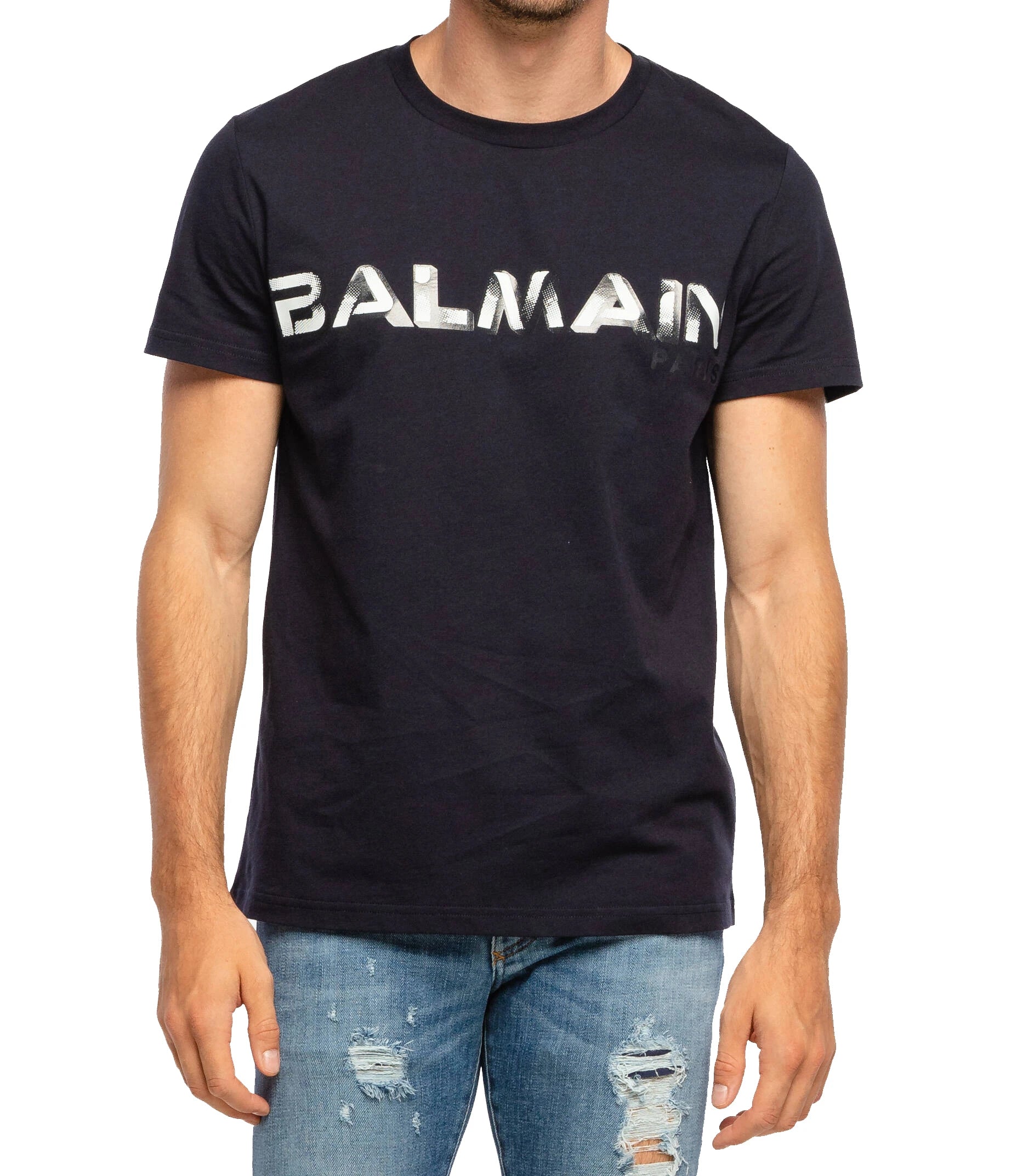 Balmain T-shirt & Top Blue Man