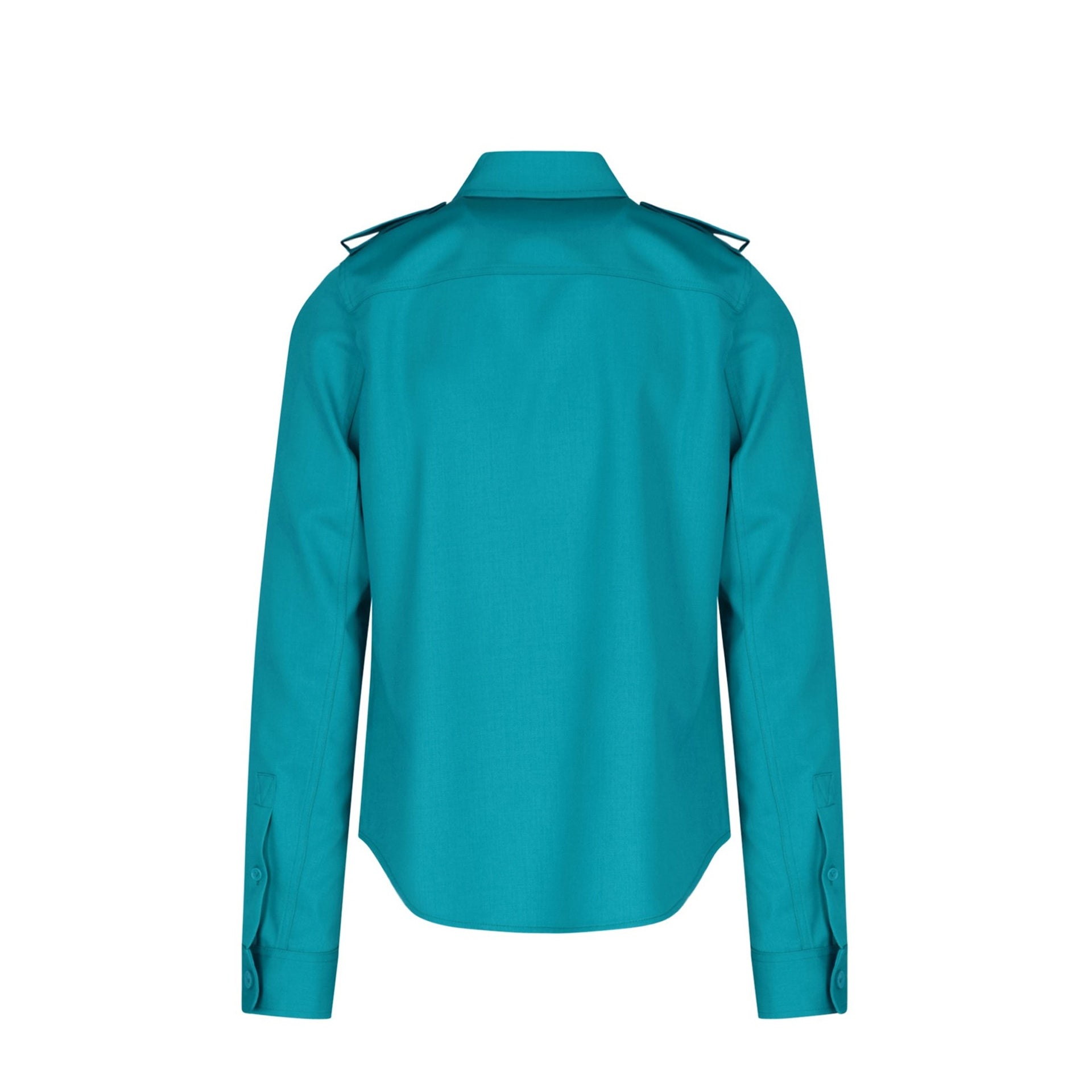 Bottega Veneta Grain De Poudre Wool Shirt – Siebentaschen