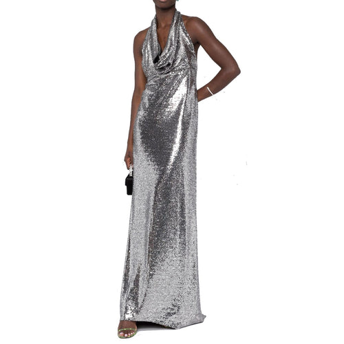 Blanca Vita Sequin-Embellished Long Dress – Siebentaschen