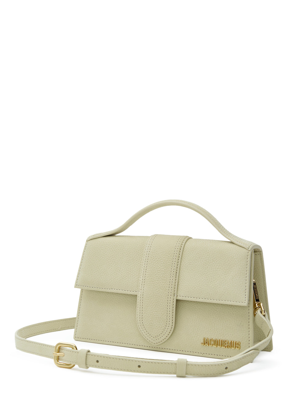 Jacquemus Le Grand Bambino Bag in Yellow Straw Hammered Leather – Siebentaschen