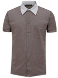 Corneliani grey shirt with buttons and pocket