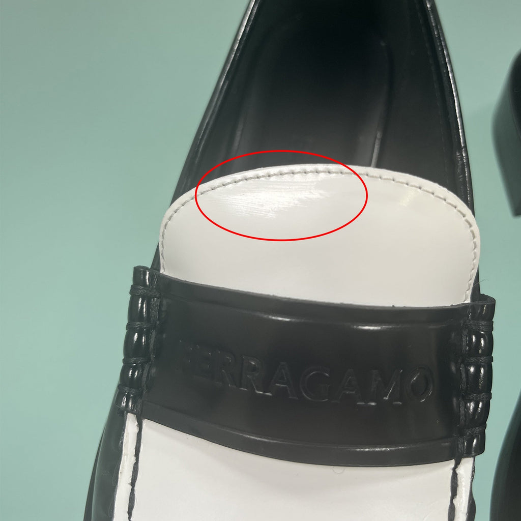 Salvatore Ferragamo Irina Leather Loafers - WOMEN SHOES - SALVATORE FERRAGAMO - Tluxy New