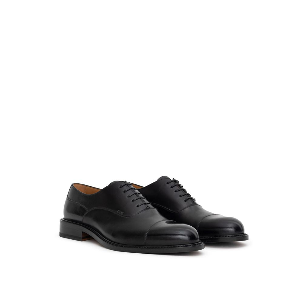 Dior Oxfords und Derbys aus schwarzem Leder