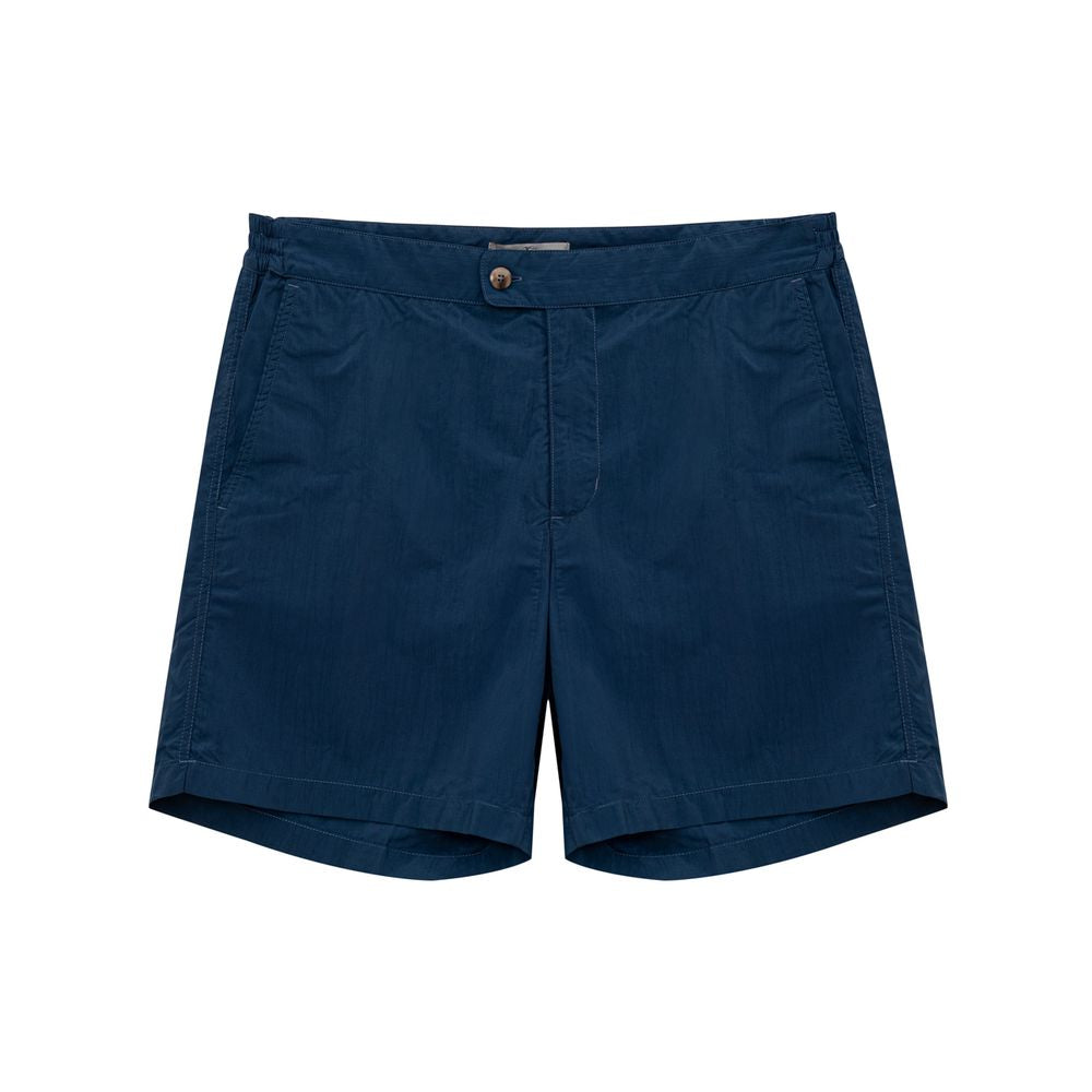 Canali – Blaue Badeshorts aus Polyamid