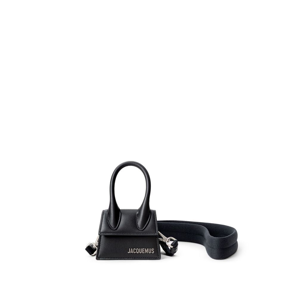 Jacquemus – Kleine Le Chiquito-Tasche aus schwarzem Leder