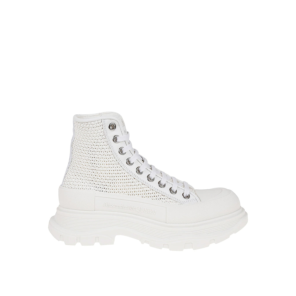 Alexander McQueen Tread Slick High - Top Sneakers - WOMEN SHOES - ALEXANDER MCQUEEN - Tluxy New