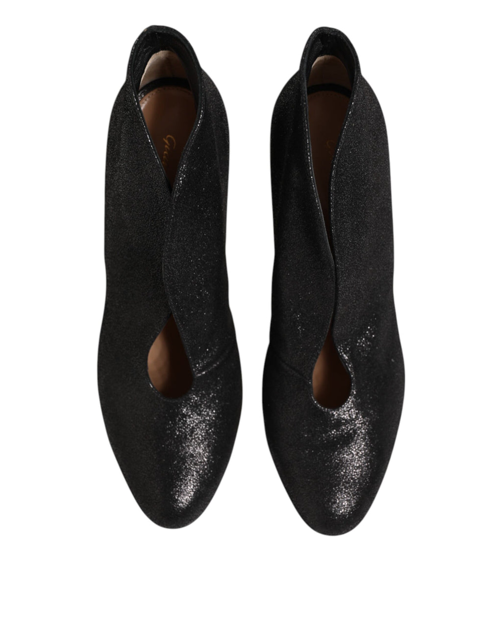 Gianvito Rossi – Pumps mit Stilettoabsatz in Metallic-Schwarz