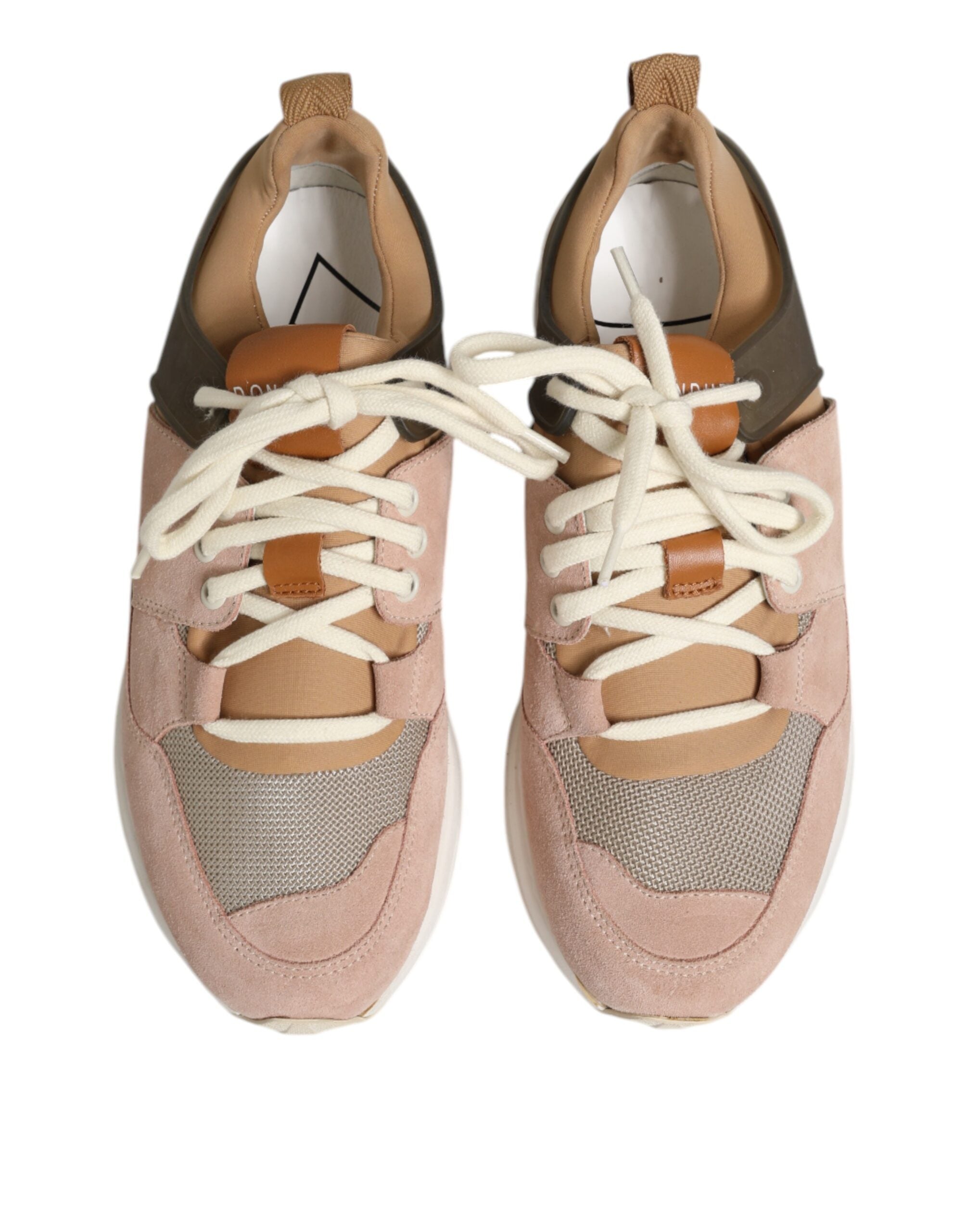 Dondup Mehrfarbige Wildleder Low Top Damen Sneakers