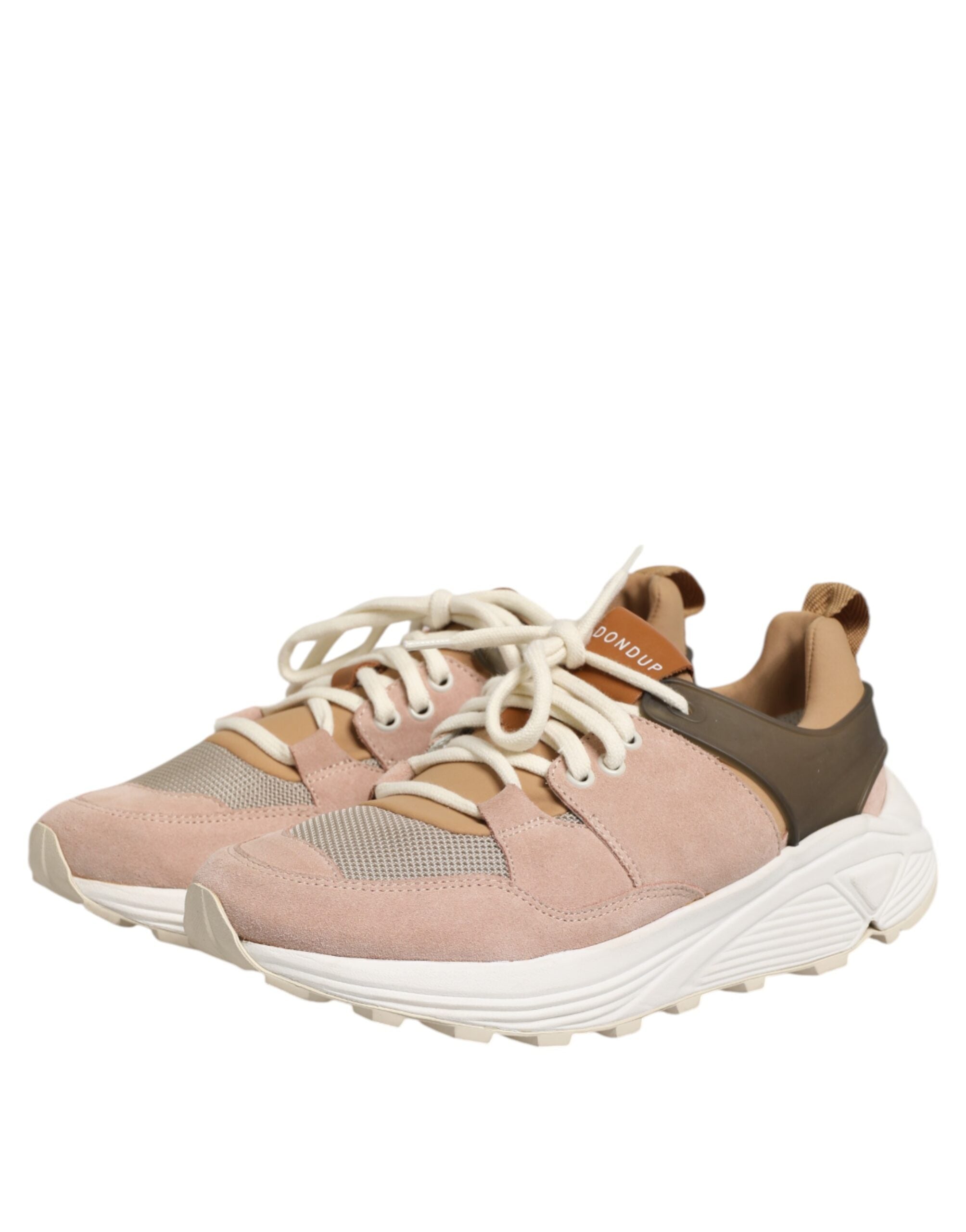 Dondup Mehrfarbige Wildleder Low Top Damen Sneakers