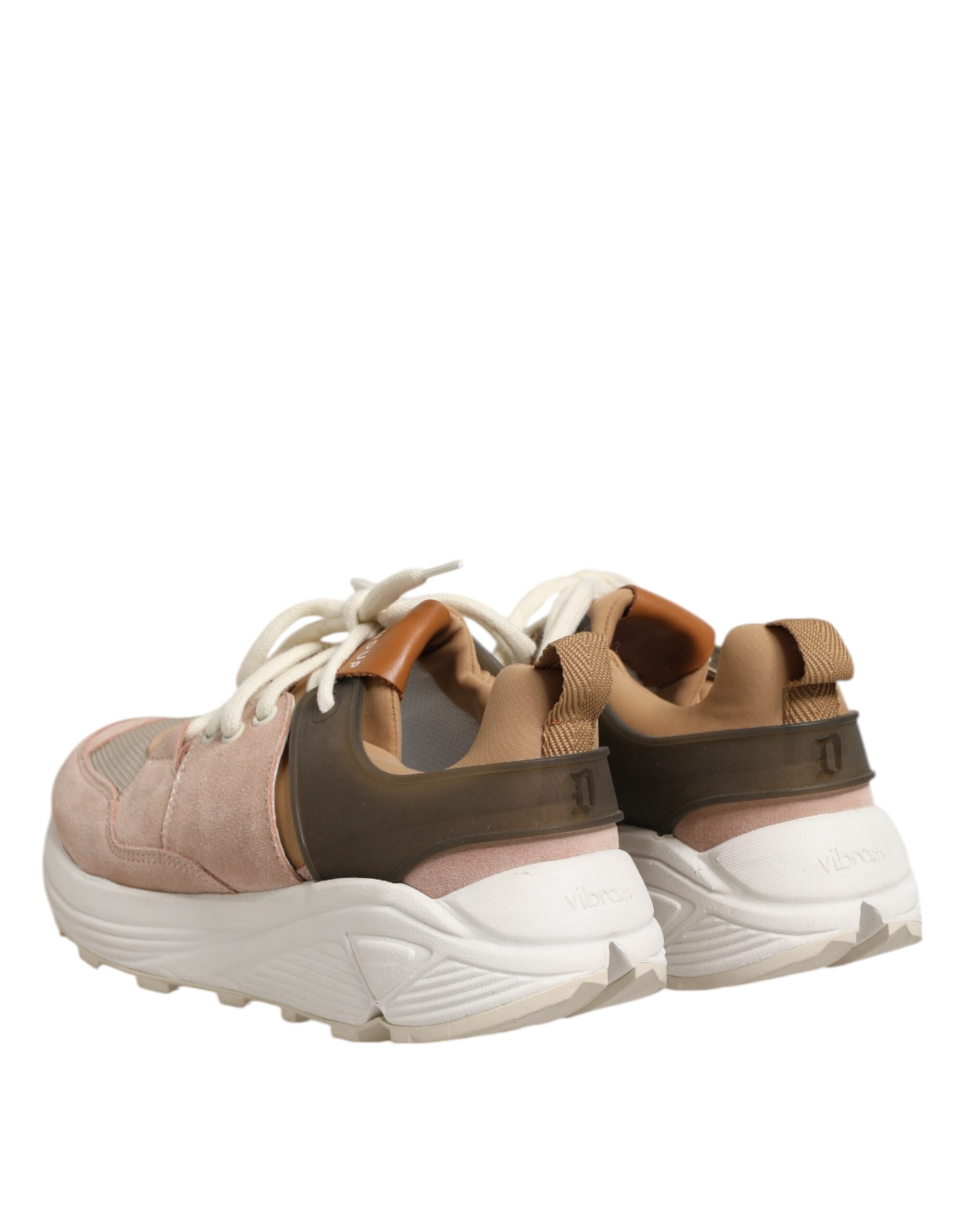 Dondup Mehrfarbige Wildleder Low Top Damen Sneakers