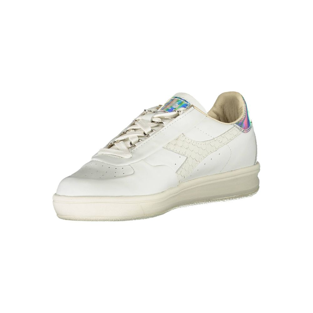 Diadora – Sneaker aus weißem Stoff