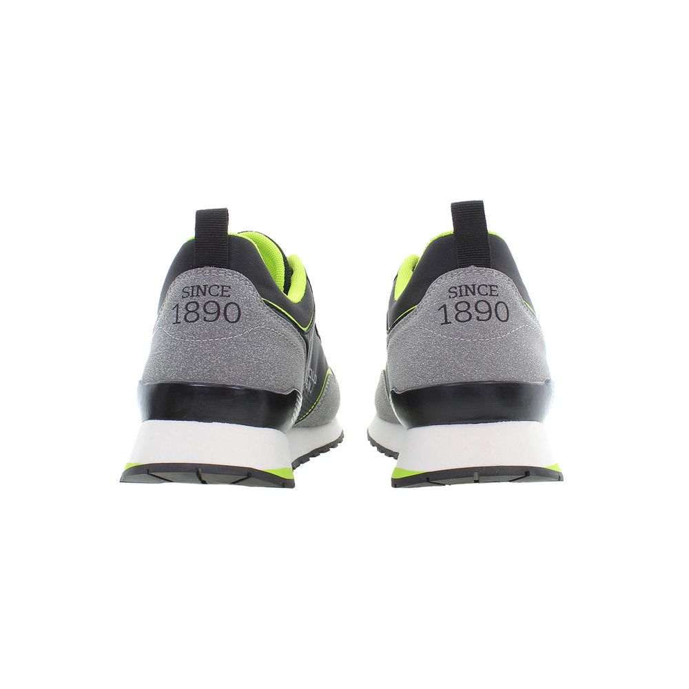 US POLO ASSN. Schwarzer Polyester-Sneaker