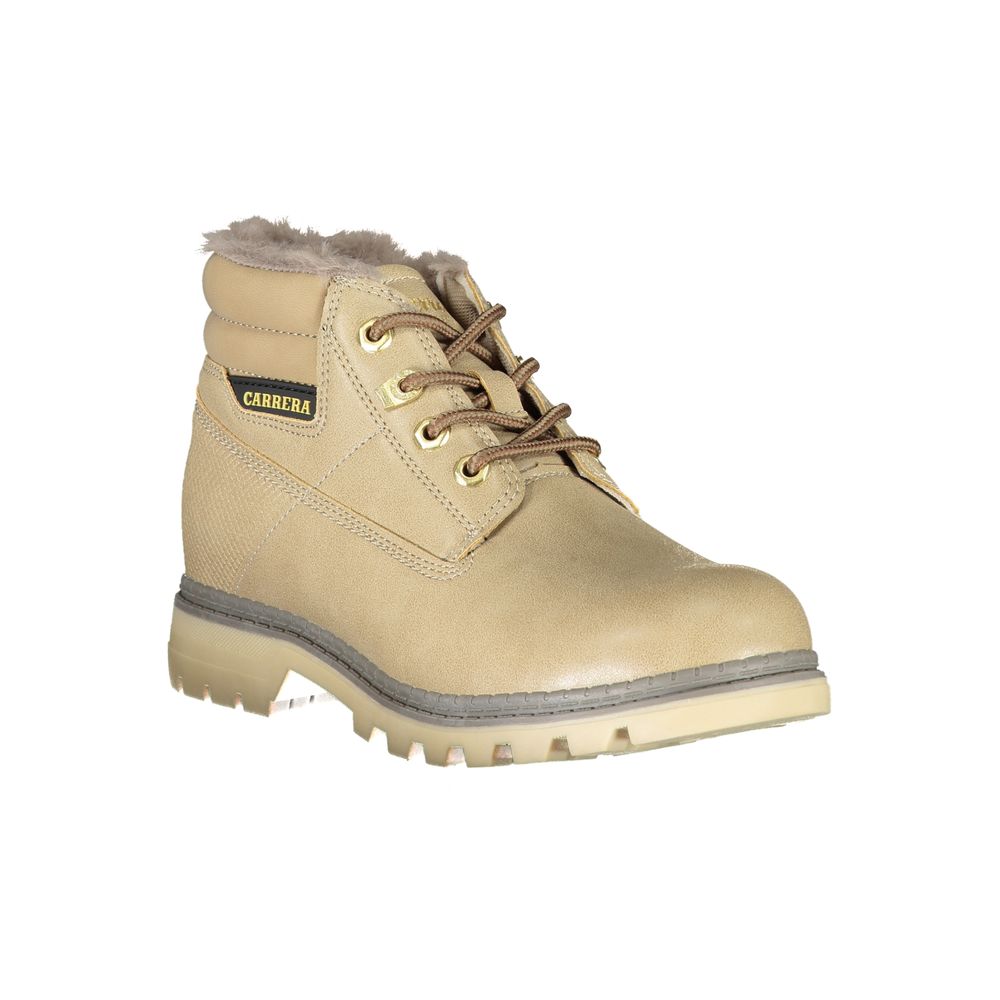 Carrera Beige Polyesterstiefel