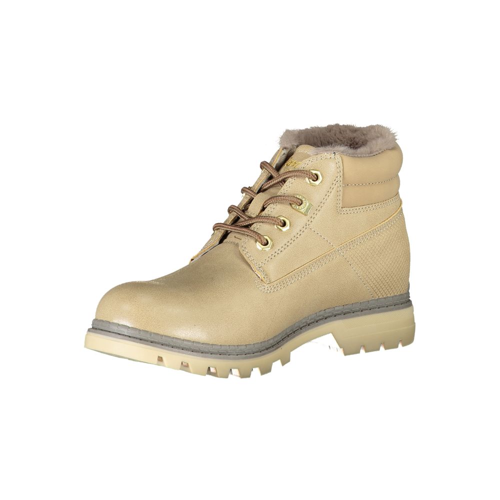 Carrera Beige Polyesterstiefel