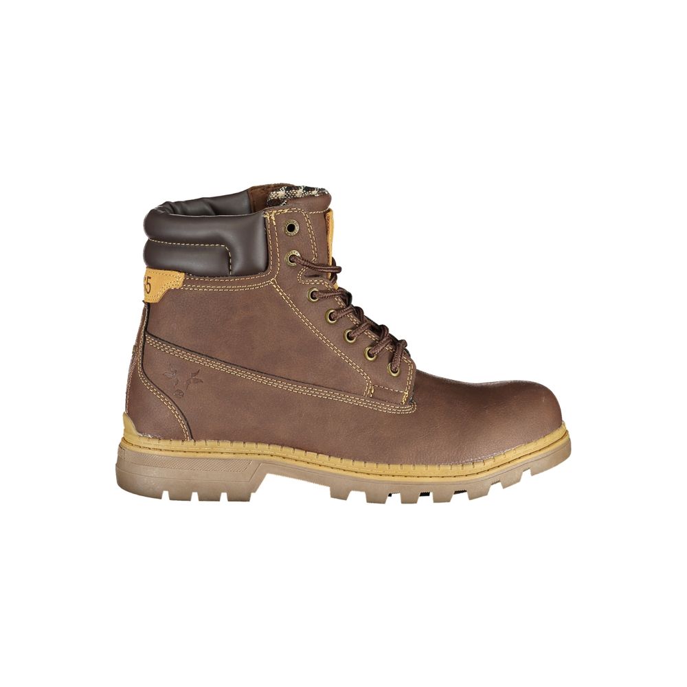 Carrera Brauner Polyesterstiefel