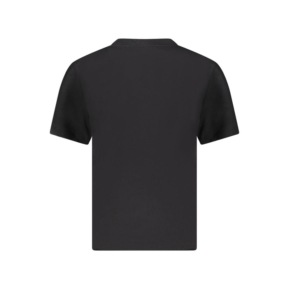 Calvin Klein Black Cotton Tops & T-Shirt