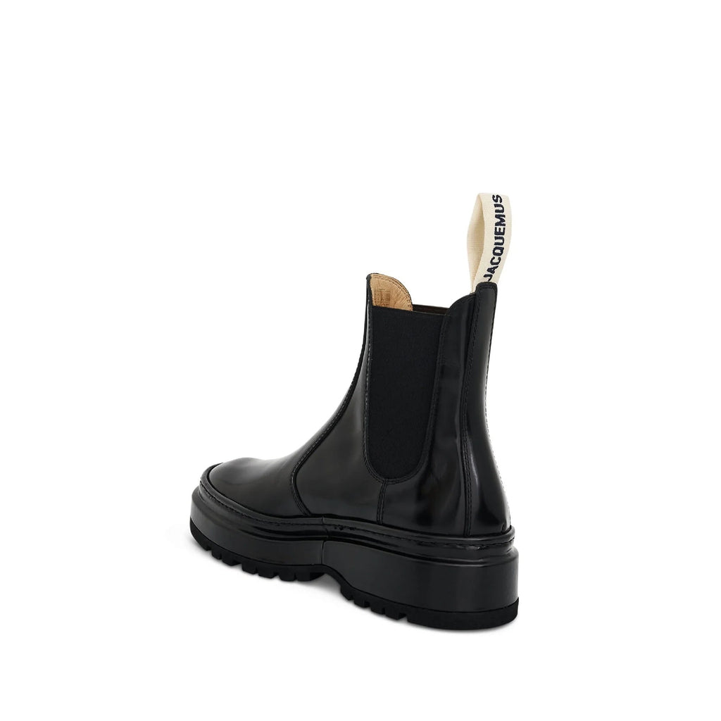 Jacquemus Pavane Leather Boots - MEN SHOES - JACQUEMUS - Tluxy New