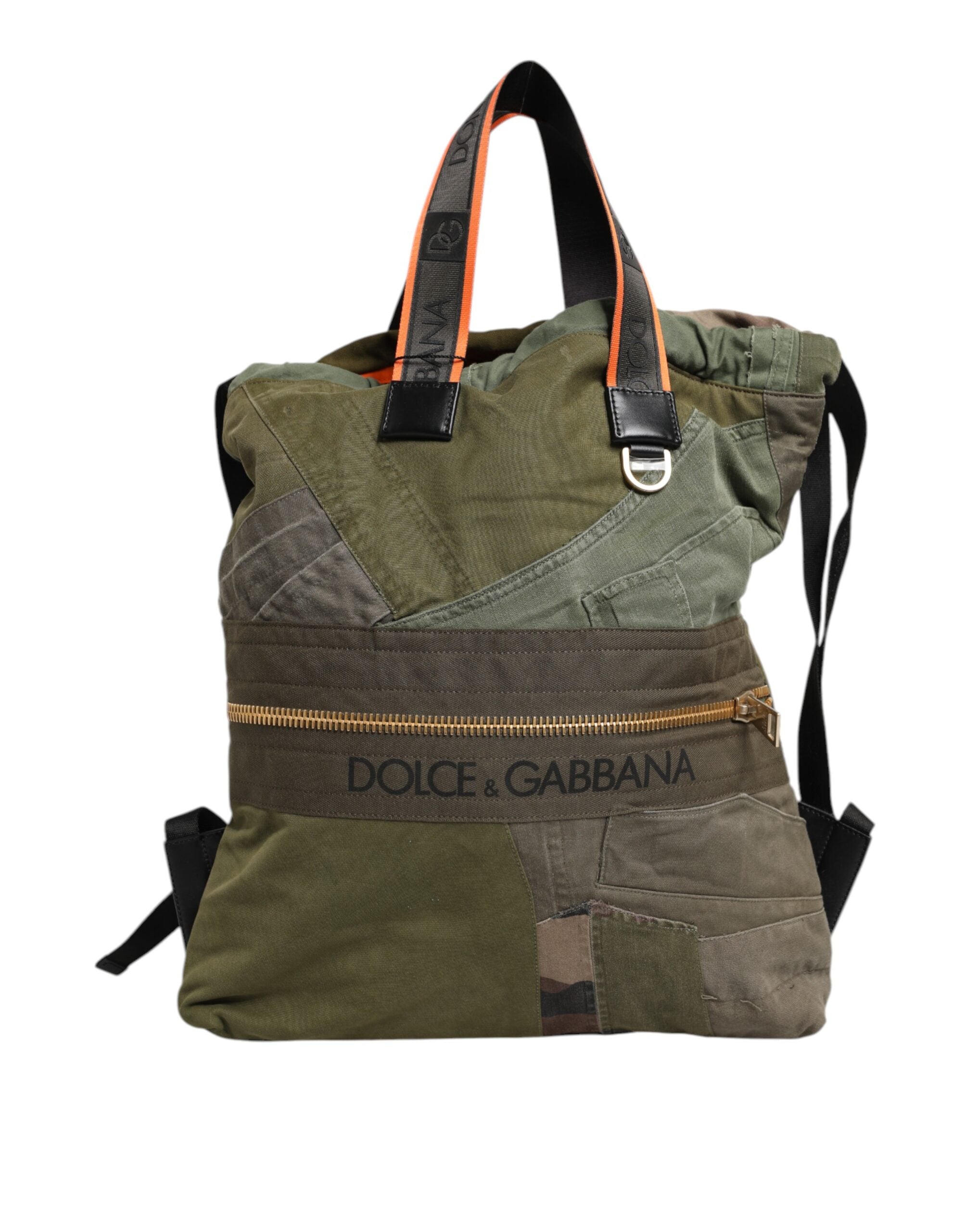 Dolce &amp; Gabbana – Exquisites Continental-Portemonnaie aus grünem Straußenleder