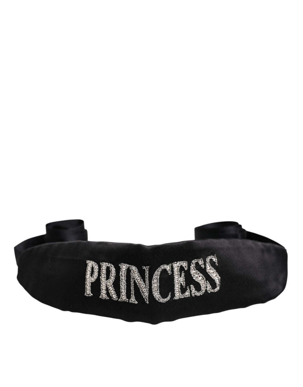 Dolce &amp; Gabbana Schwarzer geflochtener Taillengürtel „Princess Fantasy“