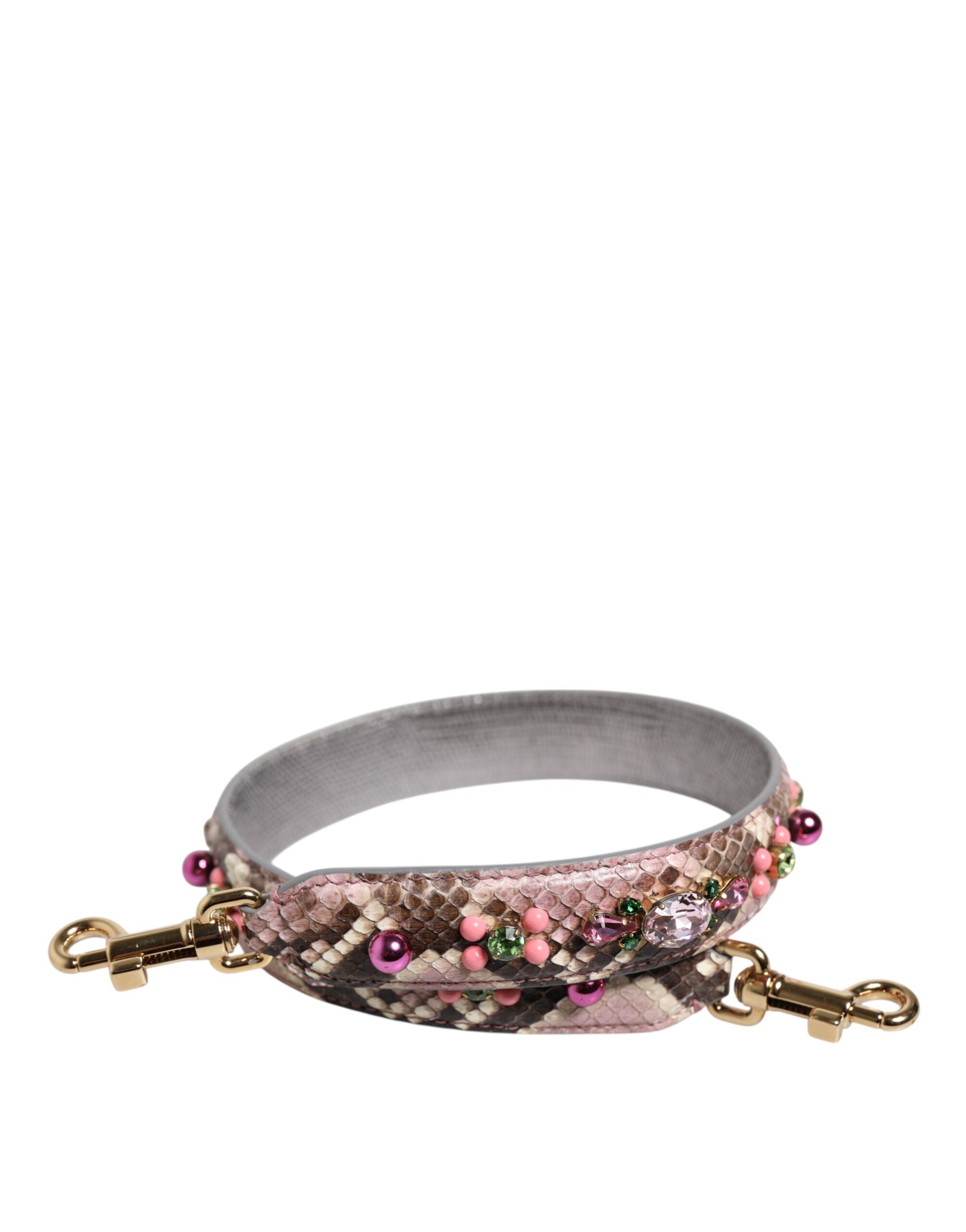 Dolce &amp; Gabbana – Mehrfarbig verzierter Handtaschen-Schultergurt