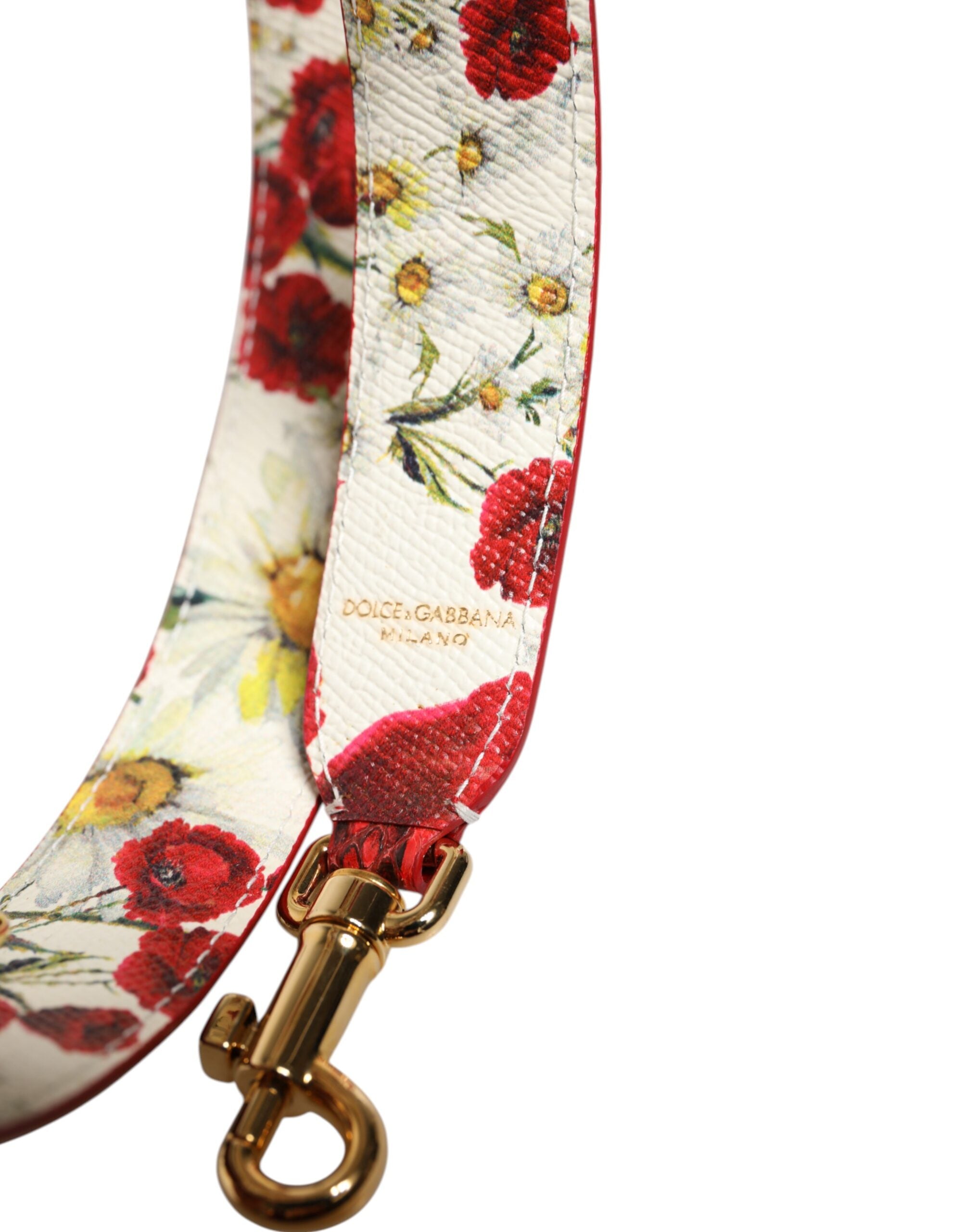 Dolce &amp; Gabbana – Mehrfarbig verzierter Schultergurt für Handtaschenzubehör