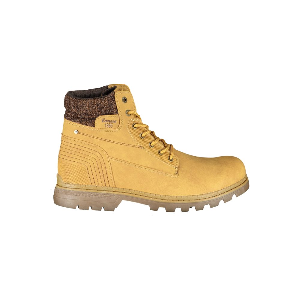 Carrera Gelber Polyesterstiefel