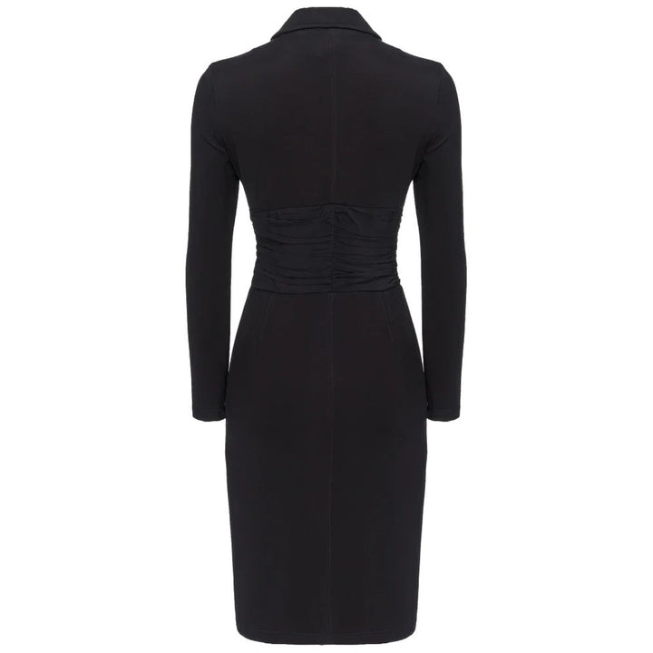 PINKO Black Viscose Dress