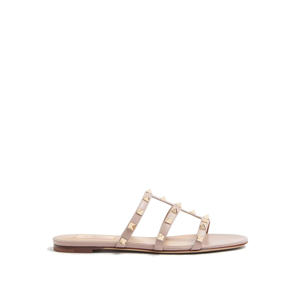 VALENTINO GARAVANI Rockstud Slide Sandals