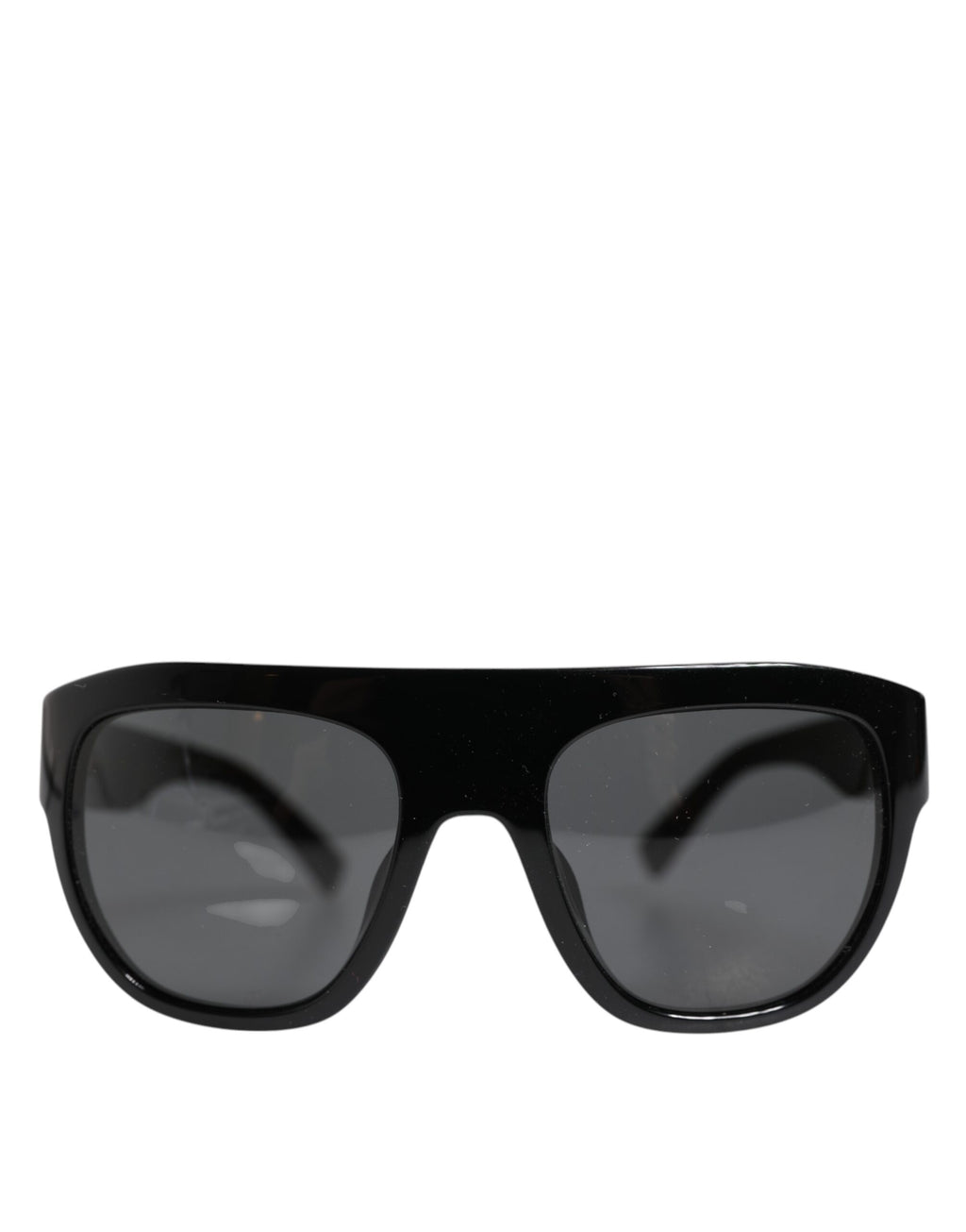 Dolce &amp; Gabbana Schwarze quadratische Acetat-Sonnenbrille DG4398-F
