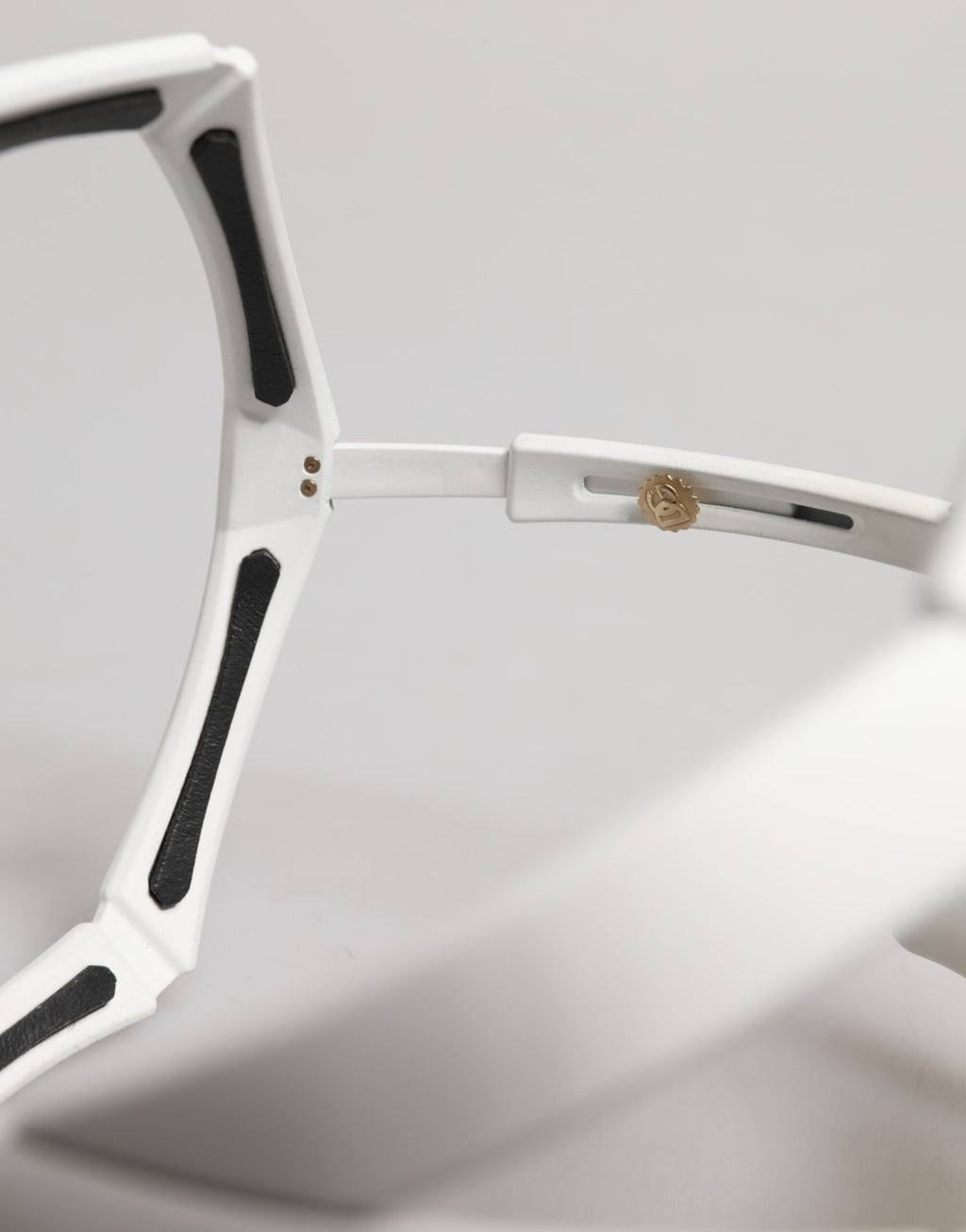 Dolce &amp; Gabbana – Sonnenbrille „Next Generation Mask Eyewear“ aus weißem Acetat