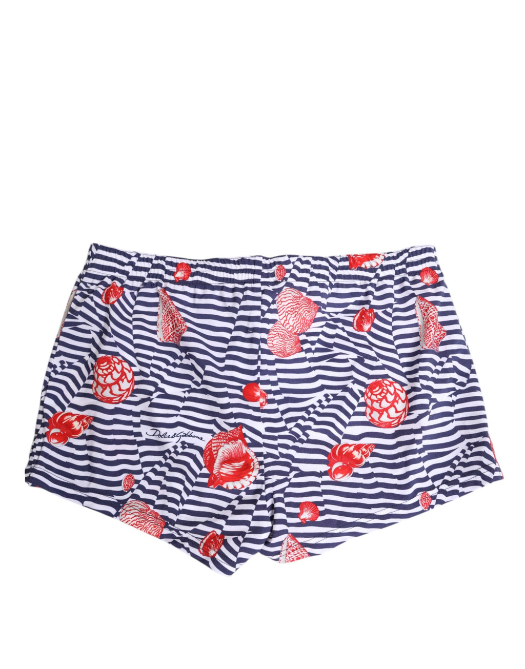 Dolce &amp; Gabbana Mehrfarbig gestreifte Beachwear Badehose Bademode