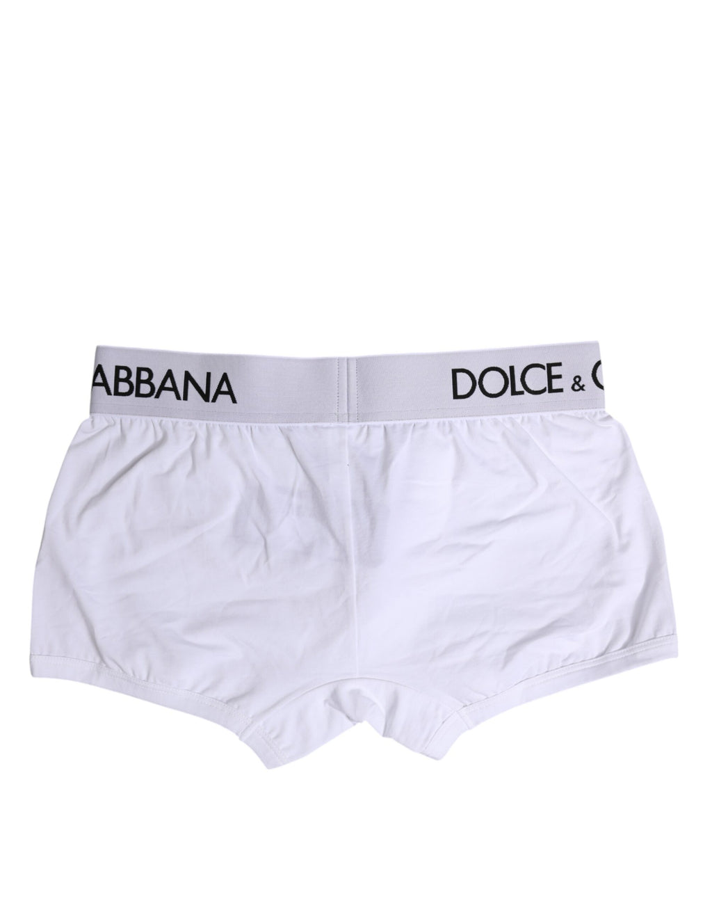 Dolce &amp; Gabbana – Boxershorts aus Stretch-Baumwolle in normaler Größe in Weiß